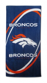 Denver Broncos Fiber Reactive Pool/Beach/Bath Towel (Team Color) Denver Broncos Fiber Reactive Pool/Beach/Bath Towel (Team Color)