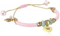 Betsey Johnson Bracelet Boost Hug Me Candy Heart Charm Friendship Bracelet, 9.5 Betsey Johnson Bracelet Boost Hug Me Candy Heart Charm Friendship Bracelet, 9.5