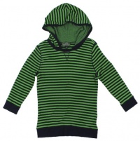 Lauren Ralph Lauren Women's Striped Waffle Knit Hoodie Top