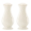 Lenox French Perle White Tall Salt and Pepper Set