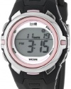 Timex Women's T5K6839J 1440 Sports Digital Mid-Size Gray and Pink Resin Watch
