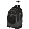 High Sierra Chaser Wheeled Book Bag Backpack, Black/Charcoal/Black