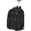 High Sierra Freewheel Wheeled Book Bag Backpack, Black