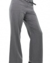 Style&co. Trouser Leg Belted Pants (18, Charcoal Heather)