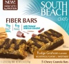 South Beach Diet Fiber Granola Bar, Fudge Graham, 5-Count