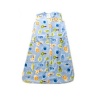 HALO SleepSack Micro Fleece Wearable Blankets, Blue Safari Print, Small