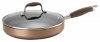 Anolon Advanced Bronze Nonstick 11-Inch Covered Deep Round Grill Pan