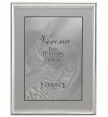 Lawrence Frames Polished Silver Plate 8x10 Picture Frame - Bead Border Design