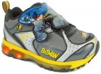 DC Comics Batman Black Toddler & Kids Lighted Shoes Sneakers DC Comics Batman Black Toddler & Kids Lighted Shoes Sneakers