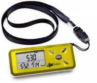 Ozeri 4x3motion Digital Pocket 3D Pedometer with Tri-Axis Technology, Yellow Ozeri 4x3motion Digital Pocket 3D Pedometer with Tri-Axis Technology, Yellow