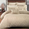 7PC- King/Cal-King Sara Jacquard Duvet Cover Set By Hotel Collection