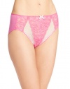 Wacoal Women's Retro Chic High Cut Brief Panty