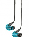Shure SE215LTD Limited Edition Sound Isolating Earphones with Enhanced Bass, Blue