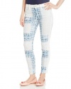 Joe's Jeans Women's Skinny Ankle Tux Jean In Blocked Scarf Stripe Print