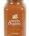 Simply Organic Cayenne Pepper Certified Organic, 2.89-Ounce Container