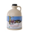 Hidden Springs Maple Vermont Maple Syrup, Half Gallon Premium Grade B Organic, 64 Ounce