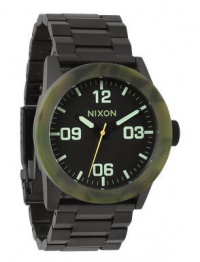 Nixon Men's Private Ss Watch, Color: Matte Black / Camo