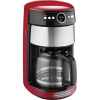 KitchenAid KCM1402ER 14 Cup Glass Carafe Coffee Maker - Red