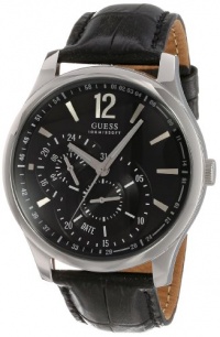 GUESS U95152G1 Men's Stainless Steel Quartz Day Black Dial GUESS U95152G1 Men's Stainless Steel Quartz Day Black Dial
