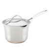 Anolon 77448  Nouvelle Copper Stainless Steel Covered Saucepot, 3.5-Quart