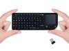 Favi FE01-BL Mini Wireless Keyboard with Mouse Touchpad-Black