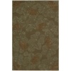 Nourison JL62 Julian Rectangle Rug, 5.3 by 8.3-Inch, Brown