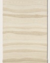 Couristan 2150/9000 Super Indo-Natural Impressions Stripe/White 2-Feet 2-Inch by 7-Feet 9-Inch Runner Rug