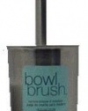 InterDesign Forma Brushed Stainless Steel Bowl Brush Set