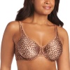 Wacoal Womens Full Figure Basic Beauty Underwire Bra, Savage Beauty, 32DDD