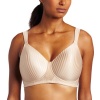 Playtex Women's Secrets Perfectly Smooth Wire Free Bra,Nude Stripe,38DD