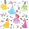 Roommates Rmk1470Scs Disney Princess Peel & Stick Wall Decals With Gems