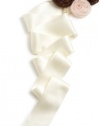 Us Angels Girls 7-16 Multi Organza Corsage With White Ribbon, Chocolate Combo, One Size