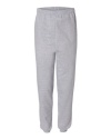 Champion Men's Double Dry Eco Fleece Pant, S-Gray Oxford Heather