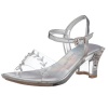 Kenneth Cole Reaction Cind-R-Ella Sandal (Toddler/Little Kid/Big Kid),Clear/Silver,13 M US Little Kid