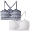 Barely There Women's Two Pack Custom Flex Fit Bandini Foam Bra