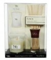 WoodWick Gift Sets Candles, Linen