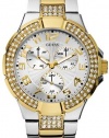 GUESS Status In-the-Round Watch - Gold and Silver