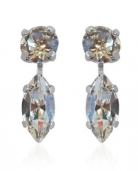 Gorgeous Dangle Earring by Creations Giorgianni with Marquise and Round Shaped Swarovski Crystals Gorgeous Dangle Earring by Creations Giorgianni with Marquise and Round Shaped Swarovski Crystals