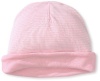 Splendid Littles Baby-Girls Newborn Reversible Mini Stripe Solid, Pink Ribbon, One Size