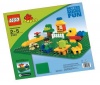 LEGO Duplo Green Building Plate (15 X 15)