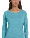 Alternative Apparel Women's Slouchy Pullover, ECO TRUE TURQ, Medium