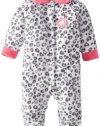 Carter's Watch the Wear Baby-Girls Newborn Kitten Coverall, Pink, 0-3 Months