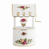 Royal Albert Old Country Roses Musical Wishing Well, 6-Inch Royal Albert Old Country Roses Musical Wishing Well, 6-Inch