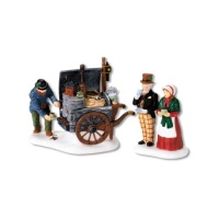 Department 56 Dickens Village The Coffee Stall, Set of 2 Department 56 Dickens Village The Coffee Stall, Set of 2
