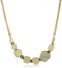 Kenneth Cole New York Springtime Rose Pave Geometric Bead Necklace, 18 Kenneth Cole New York Springtime Rose Pave Geometric Bead Necklace, 18