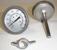 F&C 2 Barbecues BBQ SMOKER PIT GRILL THERMOMETER TEMP GAUGE F&C 2 Barbecues BBQ SMOKER PIT GRILL THERMOMETER TEMP GAUGE