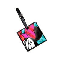 Disney by Britto from Enesco Minnie Mouse Luggage Tag 5 IN Disney by Britto from Enesco Minnie Mouse Luggage Tag 5 IN