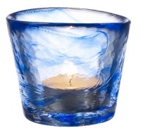 Kosta Boda Minelight Votive, Blue Kosta Boda Minelight Votive, Blue