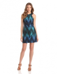 Ali Ro Women's Cap Sleeve Printed Dress, Eucalyptus Multi, 6 Ali Ro Women's Cap Sleeve Printed Dress, Eucalyptus Multi, 6