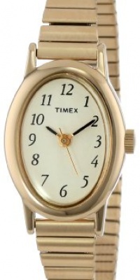 Timex Women's T21872 Cavatina Classics Gold-Tone Expansion Band Watch Timex Women's T21872 Cavatina Classics Gold-Tone Expansion Band Watch
